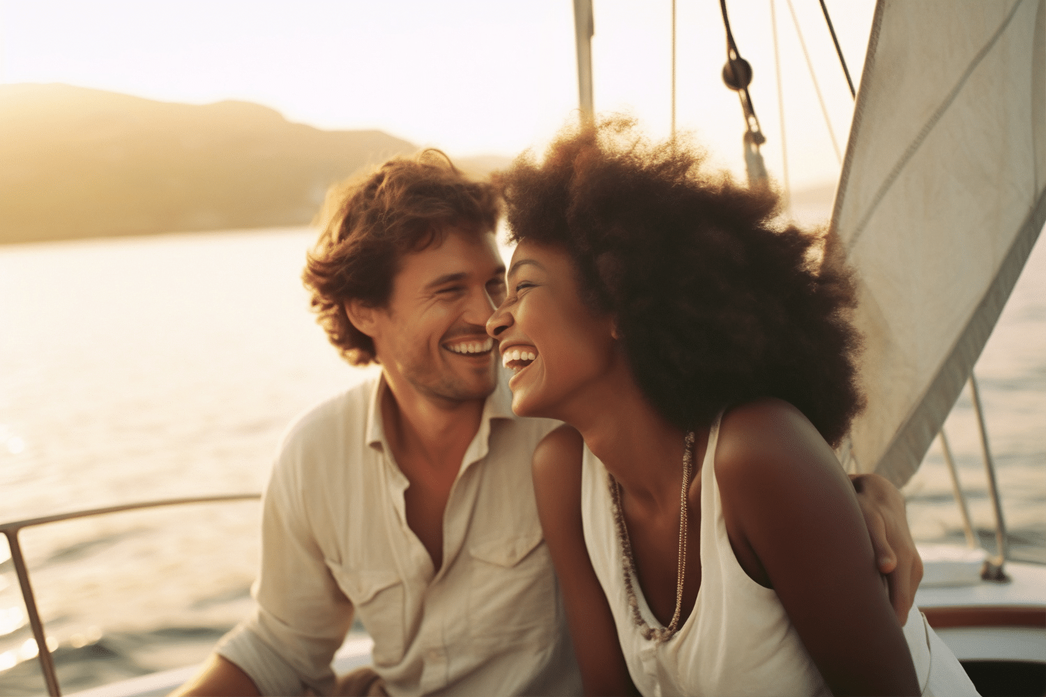 Couple enjoying one of the unique date nights in Waikiki