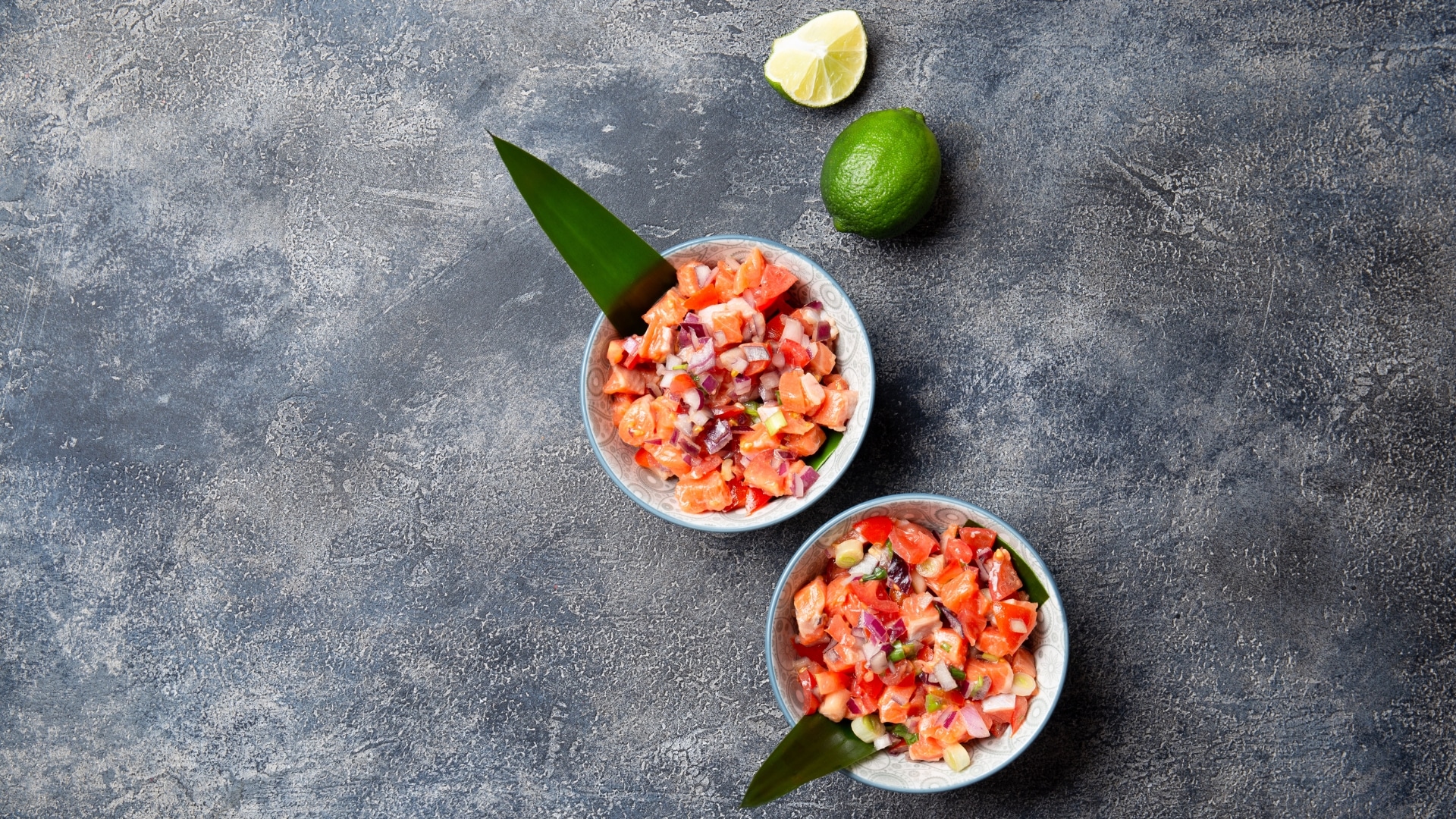 Lomi lomi salmon, a Hawaiian side dish