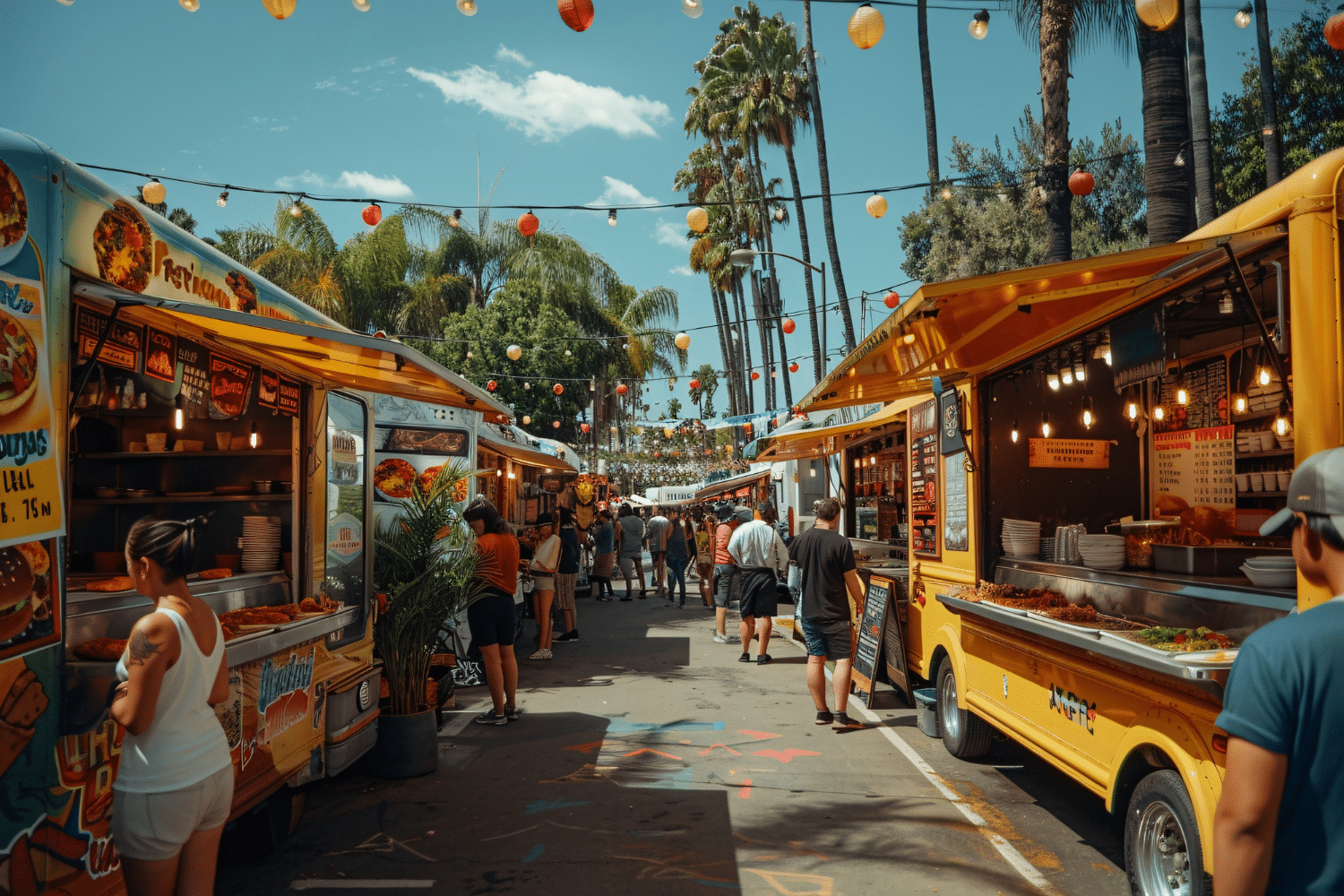Local food vendors serving Hawaii ono grinds
