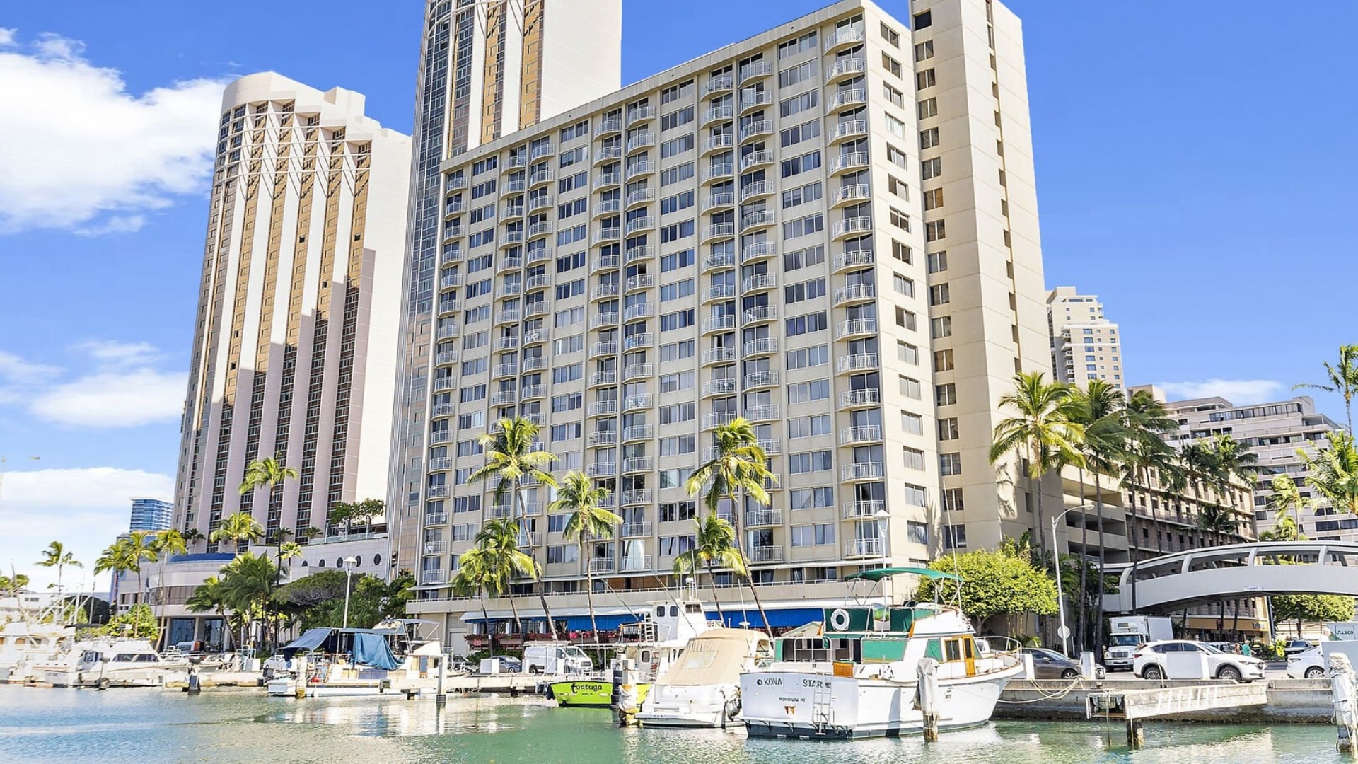 Ilikai Marina, legal vacation rentals in Waikiki
