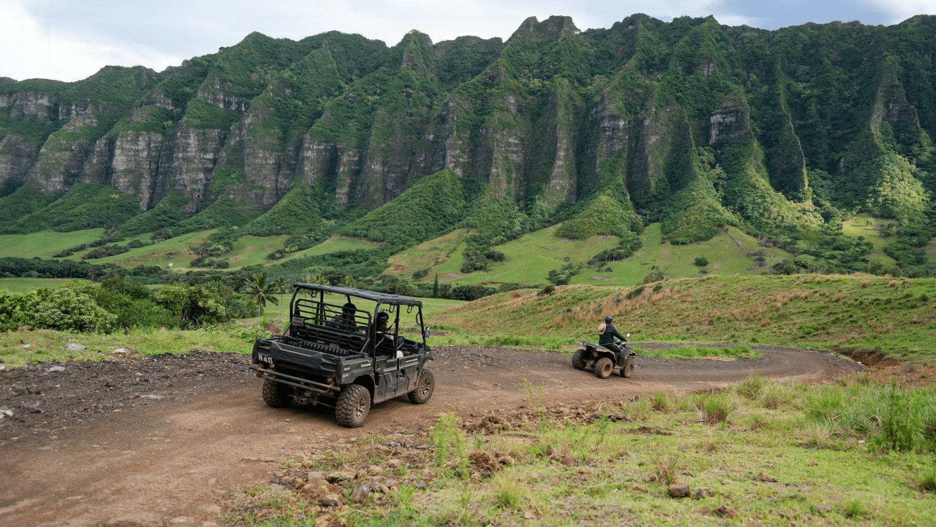 Kualoa Ranch on Oahu's windward side