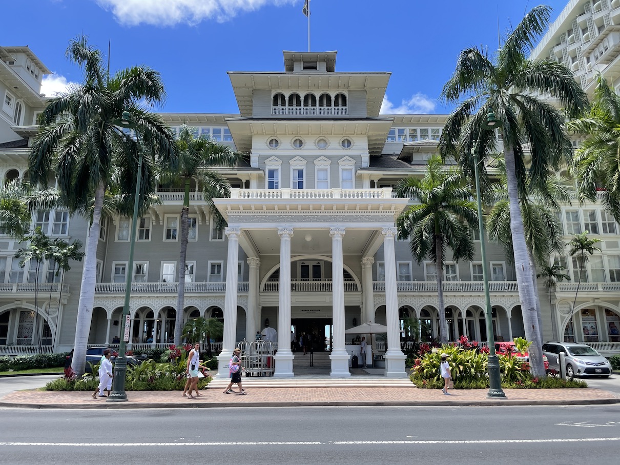 Moana Surfrider, a historic Waikiki hotel