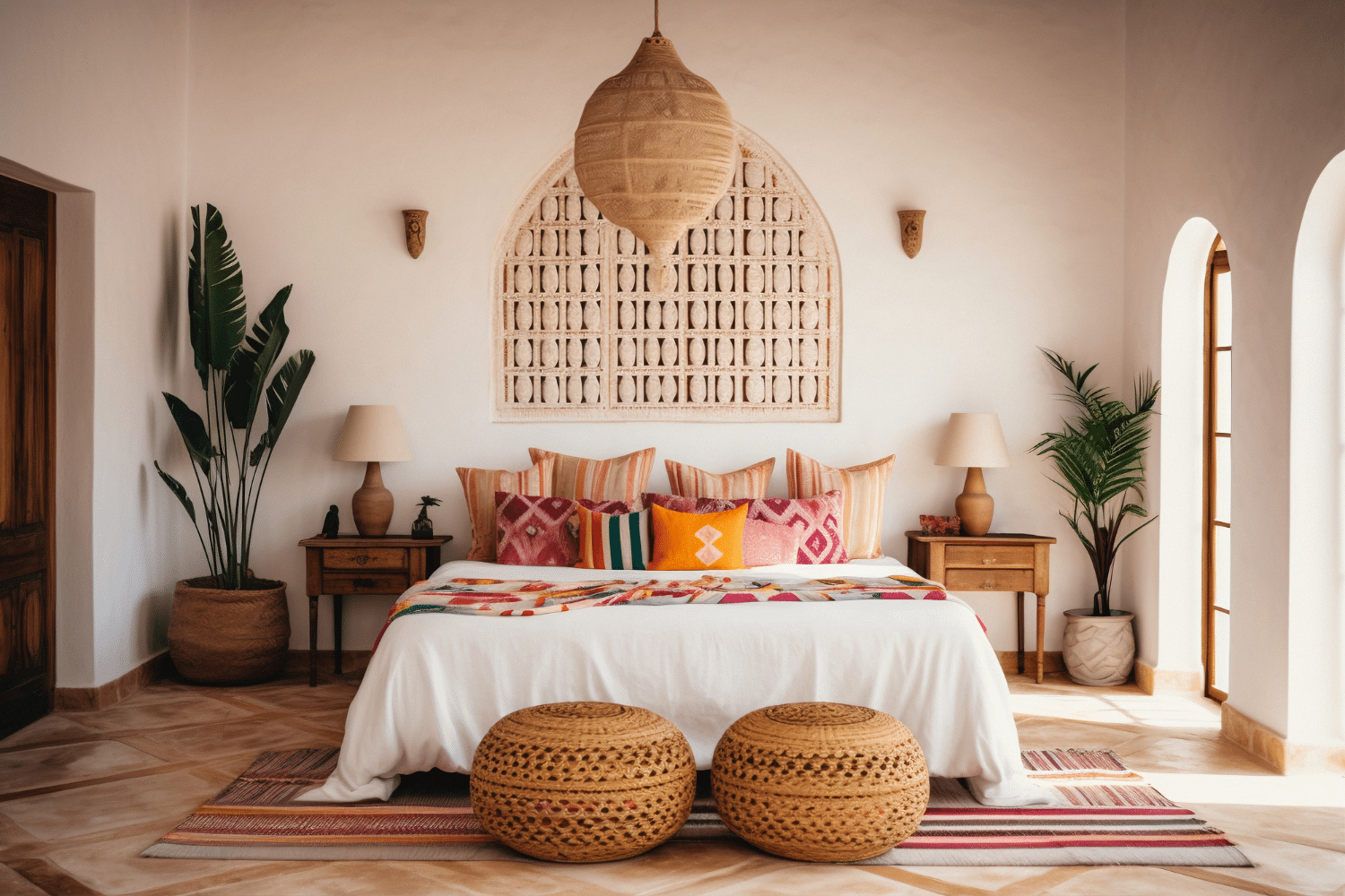 Fresh, bright vacation rental interior