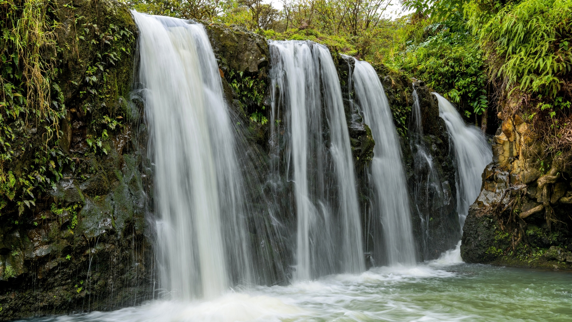 Puaa Kaa Falls, a Maui waterfall