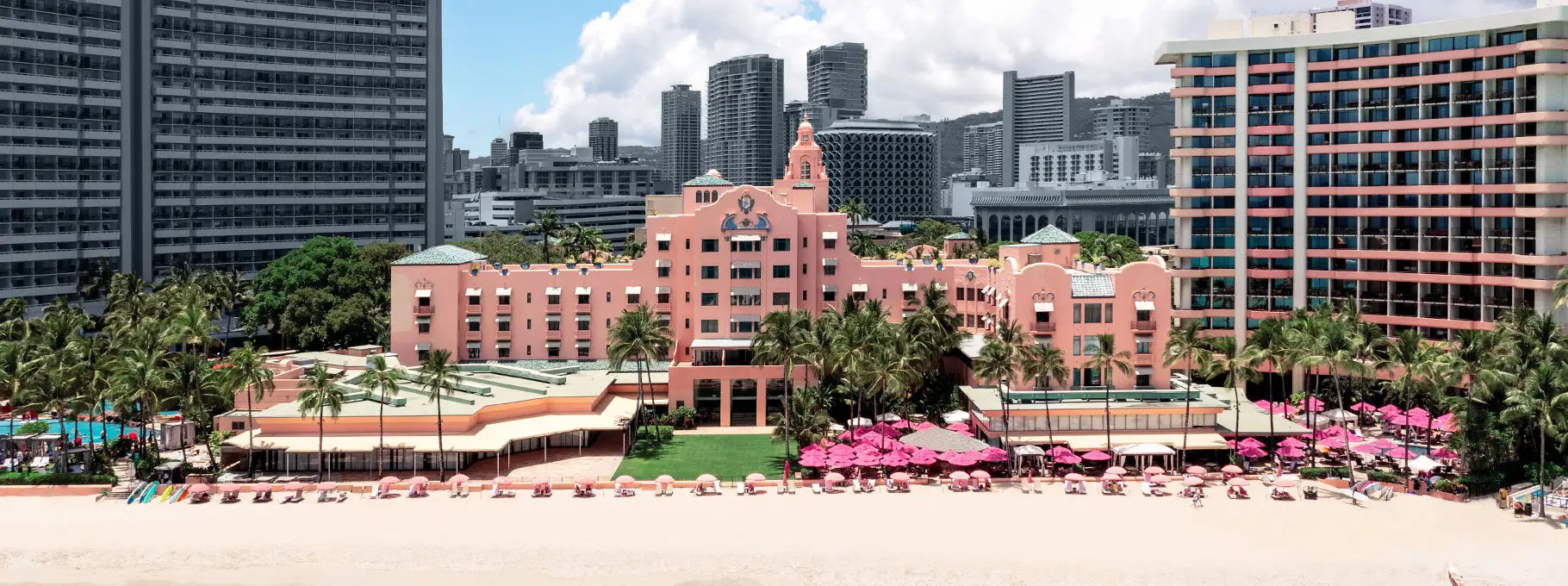 The Royal Hawaiian, the Pink Palace of the Pacific